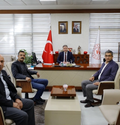 TEK-İŞ Sendikası&rsquo;ndan Van Gen&ccedil;lik ve Spor İl M&uuml;d&uuml;r&uuml; Tosun&rsquo;a ziyaret