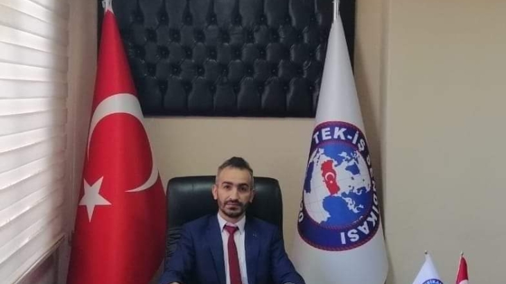 Okan Korkmaz  2.Olağan Genel Kurulunda Tekrar Tek-iş Sendikası Genelbaşkanı seçildi.