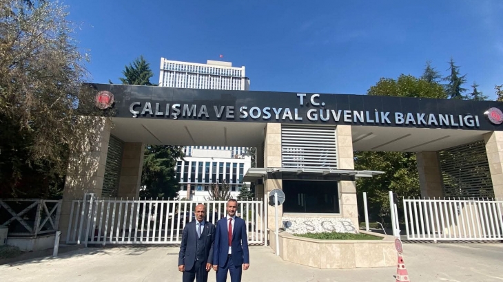 Çalışma Ve Sosyal Güvenlik Bakanlığı ziyaret 